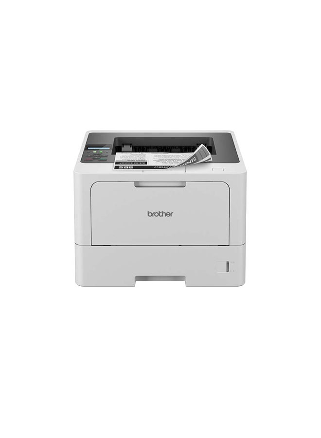 brother HL-L5210DW Monochrome Laser Printer With Duplex And WiFi Connectivity - White - Image 1
