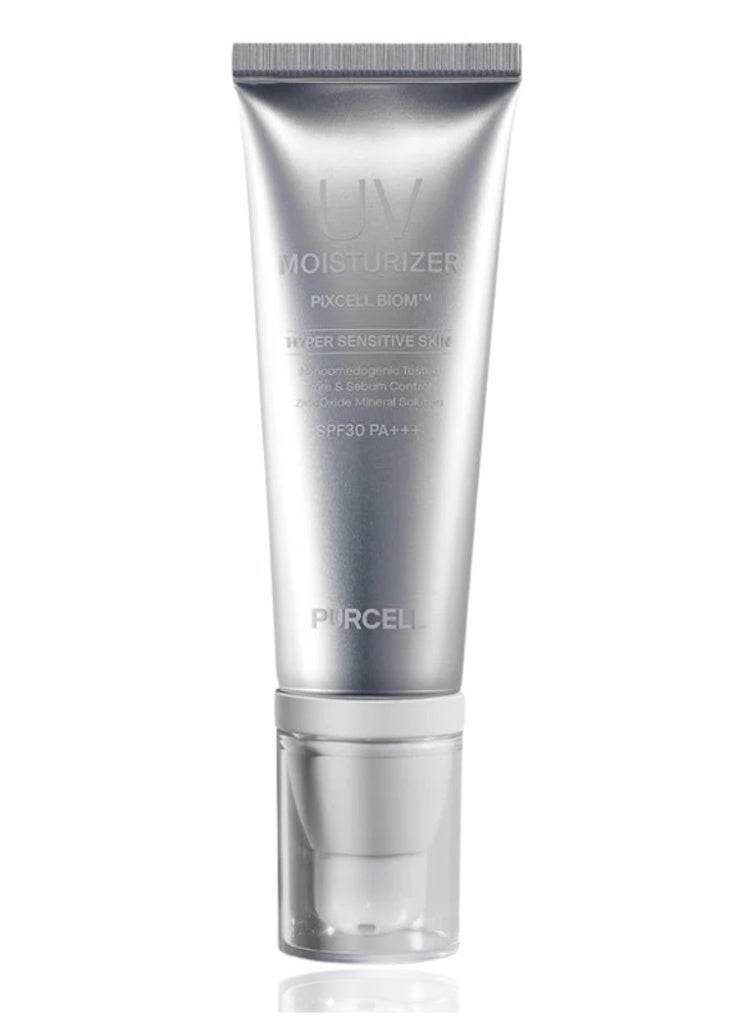 PURCELL Pixcell Biom UV Moisturizer – Korean UV Moisturizing Cream for Daily Sun Protection, Hydration & Smooth Skin - Image 1