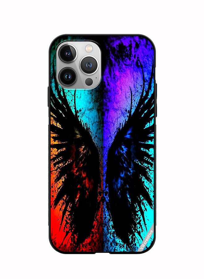 VR CREATIVE Protective Case Cover For Apple iPhone 11 Pro Peace Sign Of Butterfly Design Multicolour - Image 1