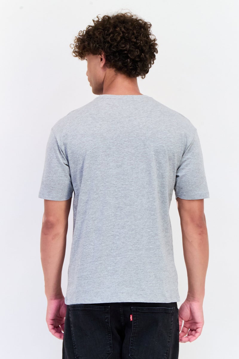 English Laundry Men 2 Pcs Crew Neck Short Sleeves Heather T-Shirt, Multicolor - Image 3