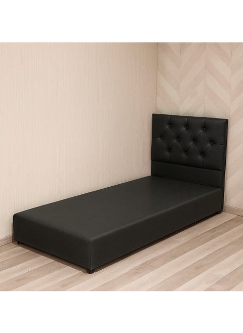 L’elefante Wooden Single Bed – Compact 90x190 cm Box Design – Sturdy Wooden Frame – Ideal for Kids, Adults & Guest Rooms – Easy to Assemble