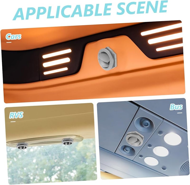 Rv Air Vent Cover Louvered Grille Improved Airflow Design Opening Package Quantity 1 - Image 4