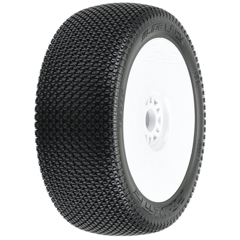 برو-لاين ريسينج إطارات Pro-line Racing Slide Lock S3 18 Buggy MTD V2 بيضاء اللون F/R PRO9064233 RC - Image 1