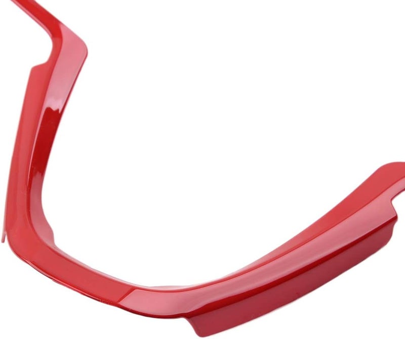 Yurefax Red Steering Wheel Cover Trim for Jeep - Image 2