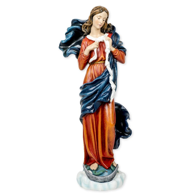 Joseph's Studio by Roman, Renaissance Collection, 10" H Mary Undoer of Knots, Home DÃ©cor, Devout Gift, Prayerful Inspiration (5x4x10) - Image 1
