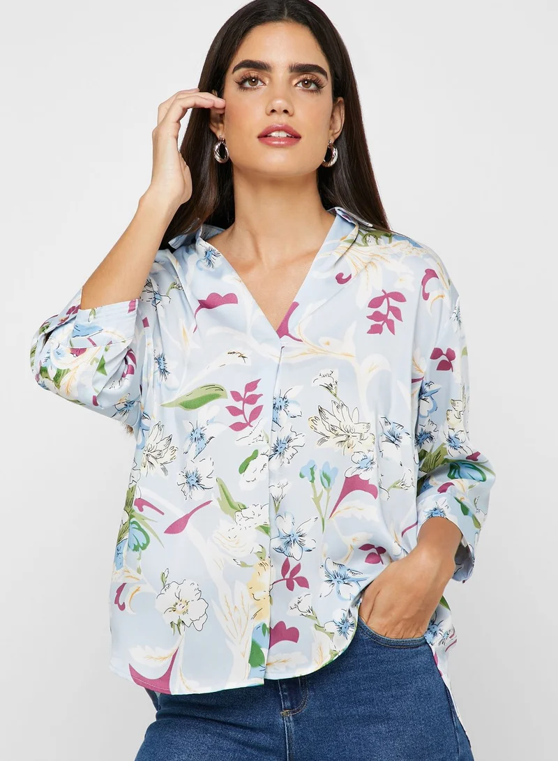 ELLA Floral Print Shirt
