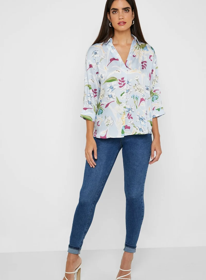 ELLA Floral Print Shirt