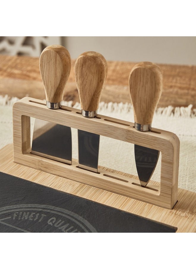 Home Box Eden 5-Piece Cheese Knife Set 25 x 1.2 x 23 cm  - Image 4