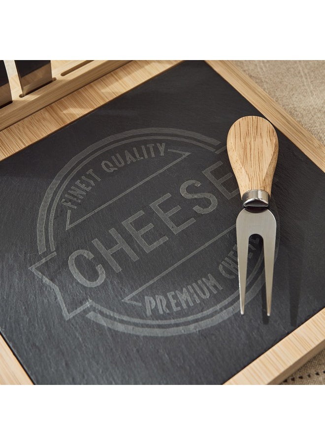 Home Box Eden 5-Piece Cheese Knife Set 25 x 1.2 x 23 cm  - Image 3