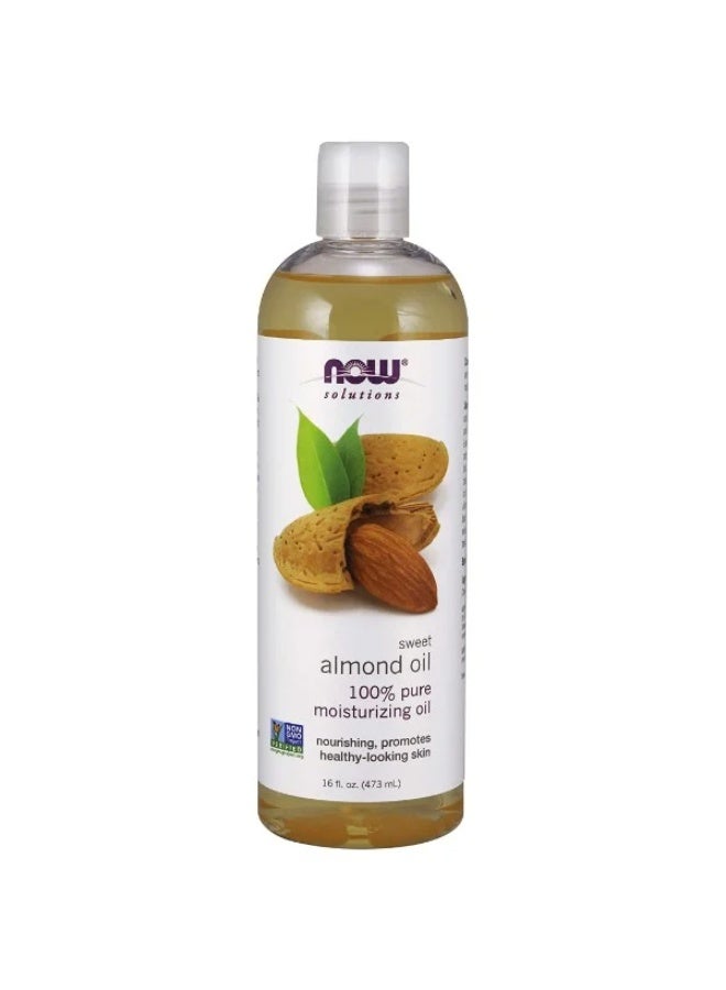 Now Sweet Almond Oil Moisturizing - 473 ml