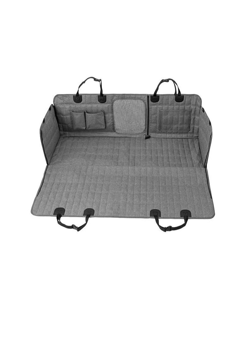 general Car Dog Mats for Smart Forfour W454 2004-2006, Car Protective Blanket Dog Back Seat Safety Cushion for Pets Oxford Fabric Waterproof Automobile Interior Accessories, - Image 1