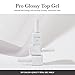 ohora Gel Nail Care (Pro Glossy Top Gel) - Corrects Nail Texture, Easy to Use & Easy to Remove for Semi Cured Nail Strip Application - Professional Salon-Quality for Healthy, Strong Nails - Image 3