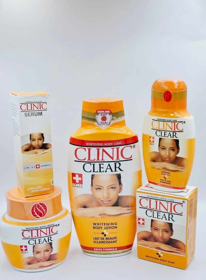 Clinic Clear Skin Whitening Set 5 Pieces - Image 1