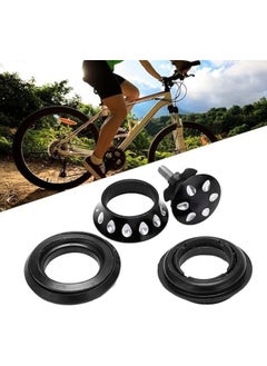 Generic Sturdy Metal Bearing Headset, Quiet Tapered Headset for Mountain Bicycles, Vibrant Color, Perfect Replacement Part forBicycles  - Image 2