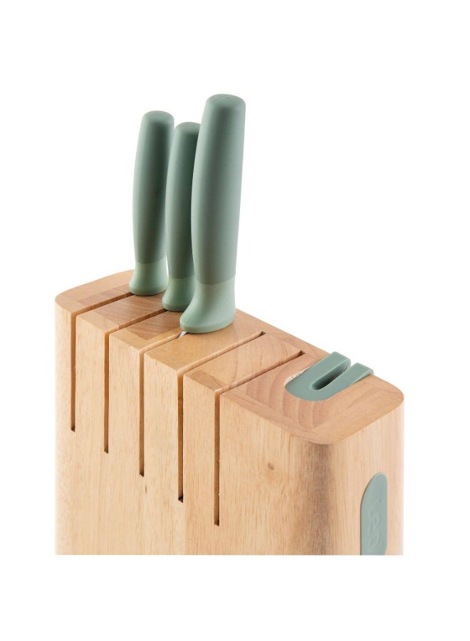 Berghoff Leo Forest Stainless Steel Knife Block Set Magnet Holder Integrated 6 Pcs - Image 4