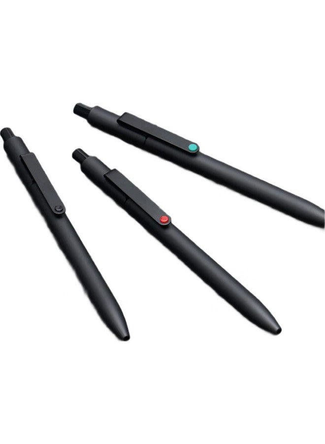 Kaco Dian Tu Su Gel Pen, Black, 0.5Mm, Bullet Tip, Business Signing Pen, Office Carbon Pen, Large Capacity Meeting Pen (1 Pen + 1 Refill) - Image 2