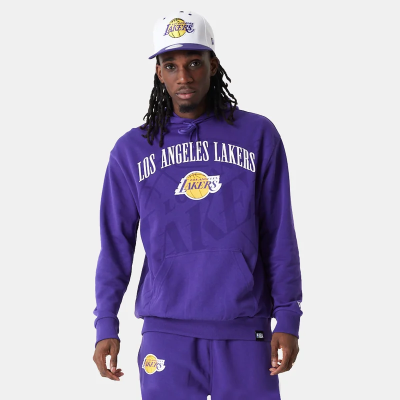 NEW ERA Men's Los Angeles Lakers NBA Logo Pullover Hoodie