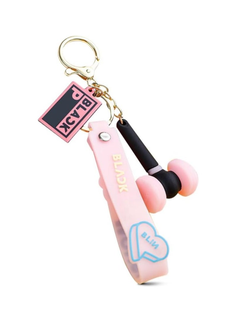 general Kpop Keychain Keyring Car Key Charm Ladies Handbag Wallet Keychain BlackPink - Image 1