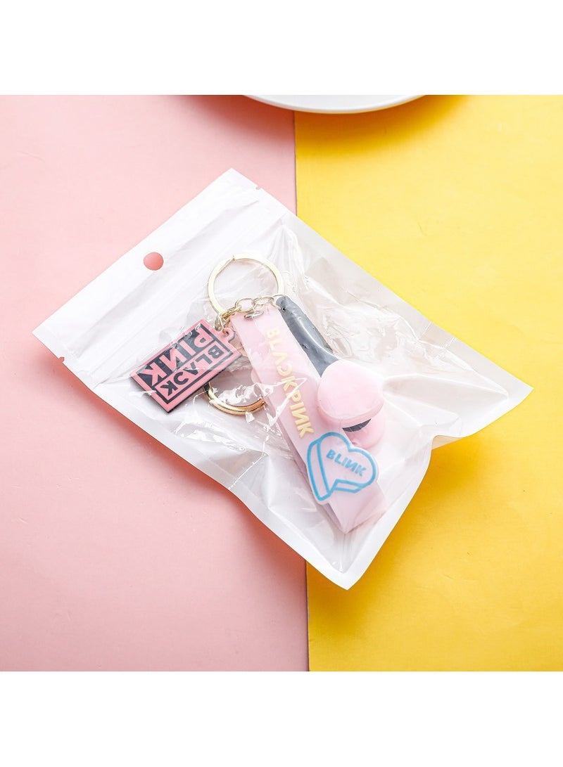 general Kpop Keychain Keyring Car Key Charm Ladies Handbag Wallet Keychain BlackPink - Image 2