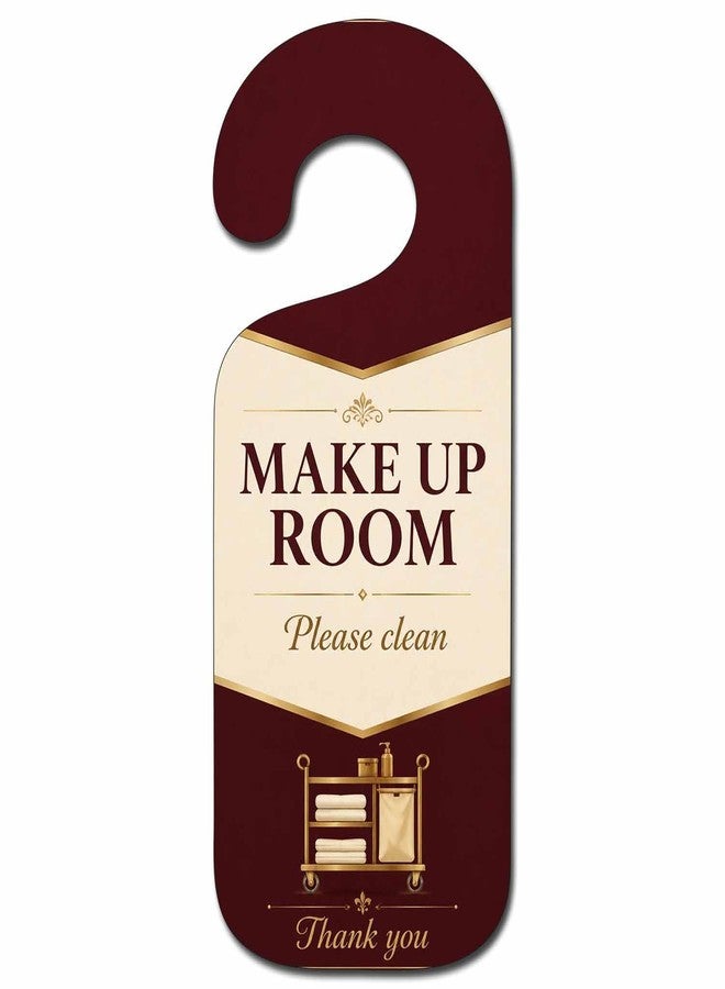 Tinywalk Door Sign Hanger Collection | MDF Hanging Door Signs & Door Hanger Sign | Decorative Door Knob Hanger for Home, Office, Hotel, Nursery, Study Room, Spa, Prayer Room & Work From Home, Make up room - Image 1