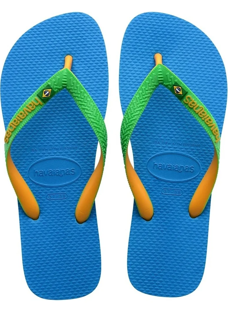 havaianas Brasil Mix Turquoise Slippers