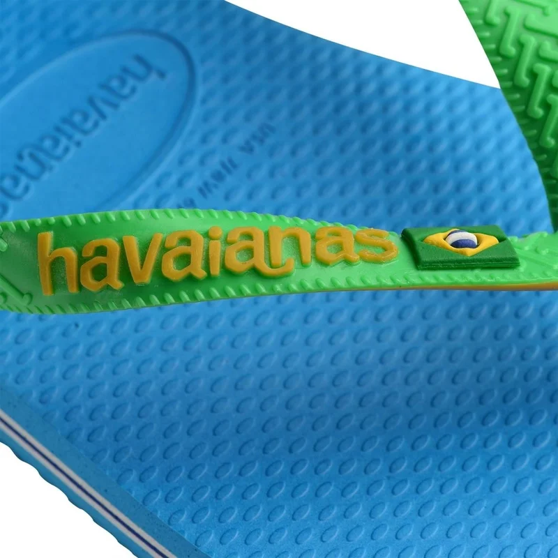 هافاياناس Brasil Mix Turquoise Slippers