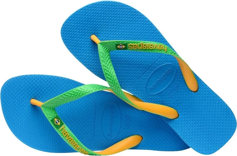 هافاياناس Brasil Mix Turquoise Slippers