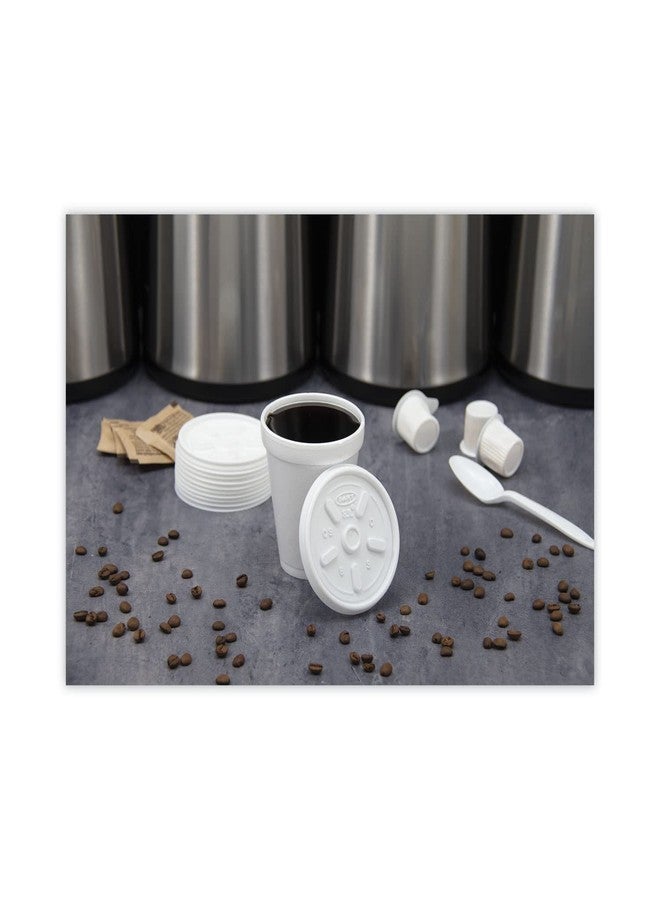Dart 8JL White Vented Lid (Case of 1000) - Image 4