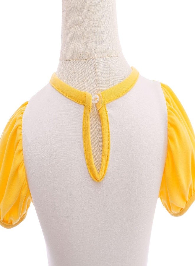 Szytypyl Princess Jessie Costumes for Baby Girls Jumpsuit One Piece Outfit with Headband - Image 4