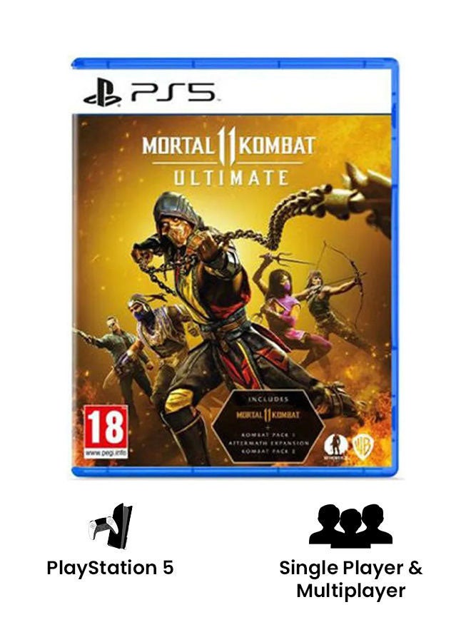 دبليو بي جيمز لعبة الفيديو "Mortal Kombat 11 Ultimate Edition" لجهاز الألعاب بلايستيشن 5 - قتال - playstation_5_ps5 - Image 2