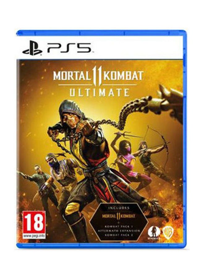 دبليو بي جيمز لعبة الفيديو "Mortal Kombat 11 Ultimate Edition" لجهاز الألعاب بلايستيشن 5 - قتال - playstation_5_ps5 - Image 1