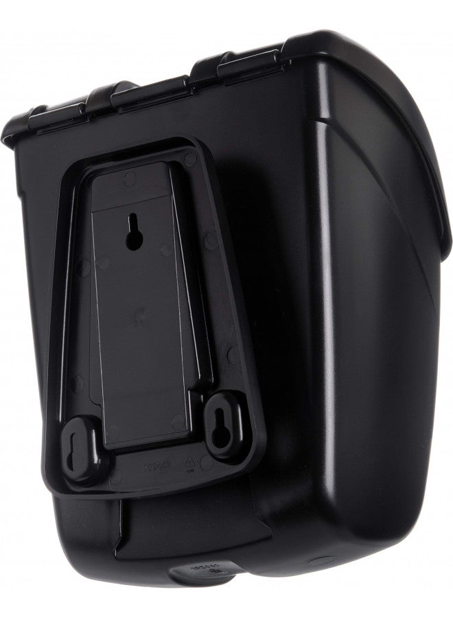 San Jamar Saf-T-Ice Plastic Scoop Caddy for Scoops, 86 oz, Black - Image 4