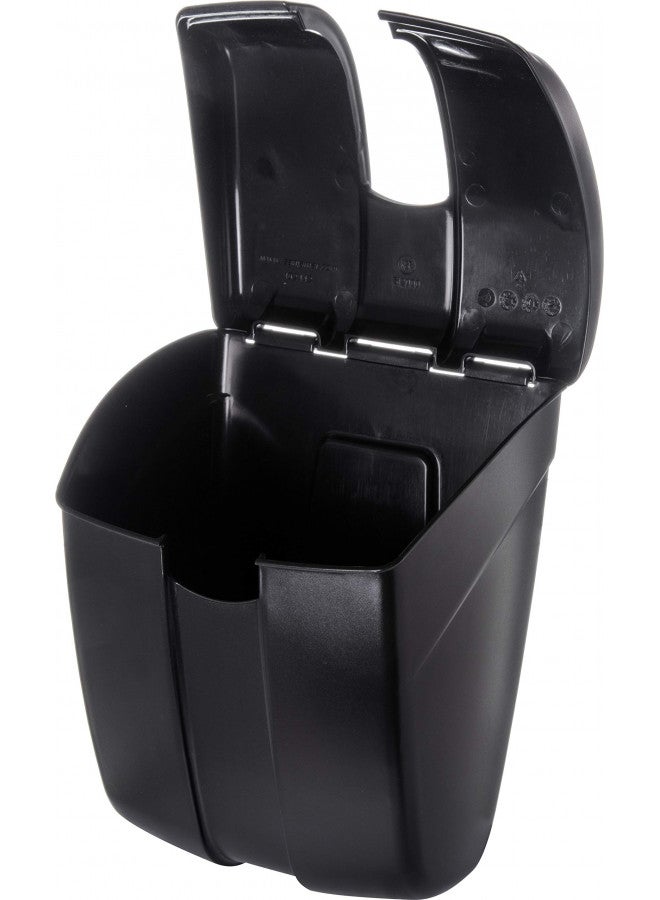 San Jamar Saf-T-Ice Plastic Scoop Caddy for Scoops, 86 oz, Black - Image 5
