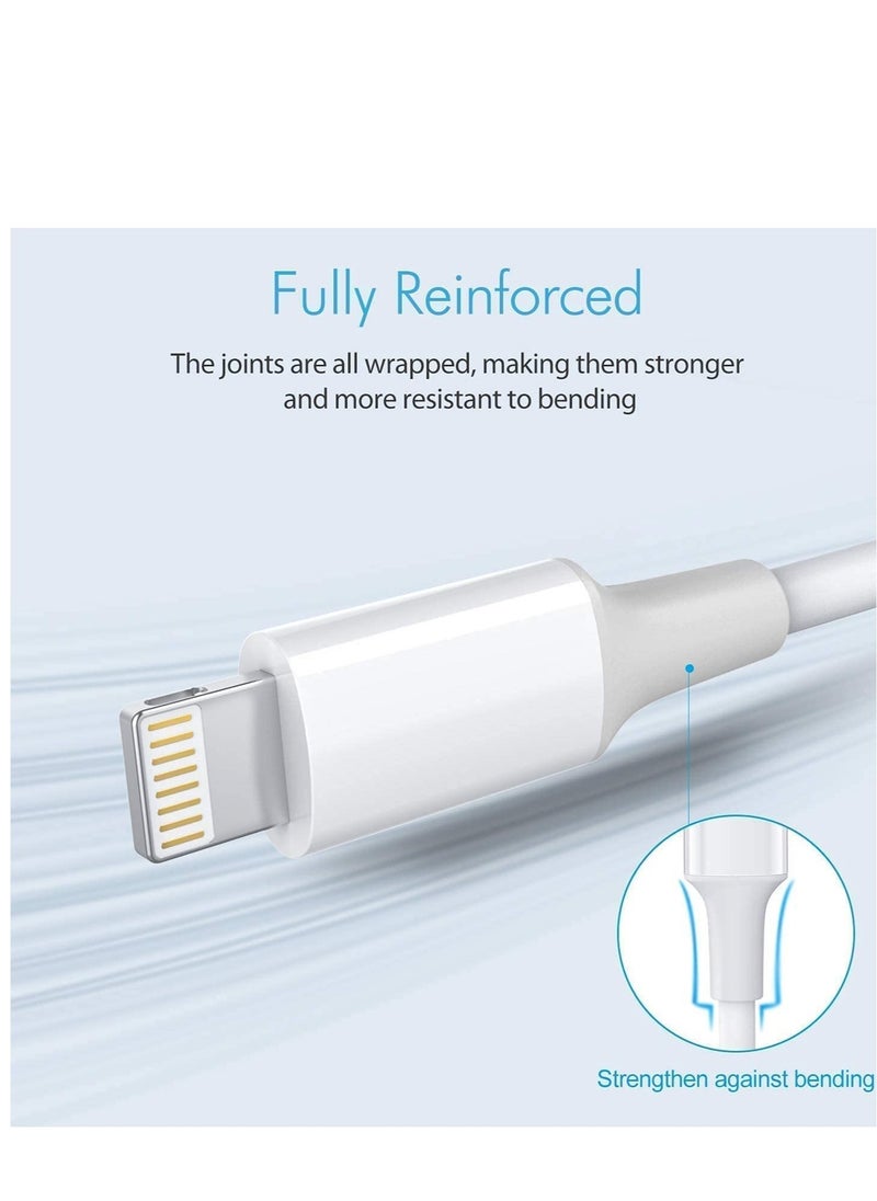 Generic - "White Type-C Fast Charging Wall Adapter with Lightning Cable" - Image 1