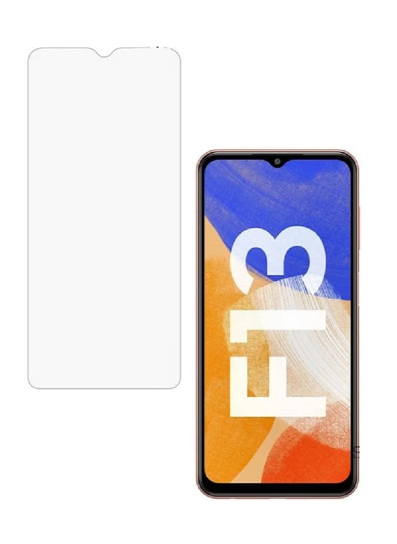 Super Tempered Glass Screen Protector Clear Designed For Samsung Galaxy F13 Full Screen Coverage And Bubble Free - Image 1