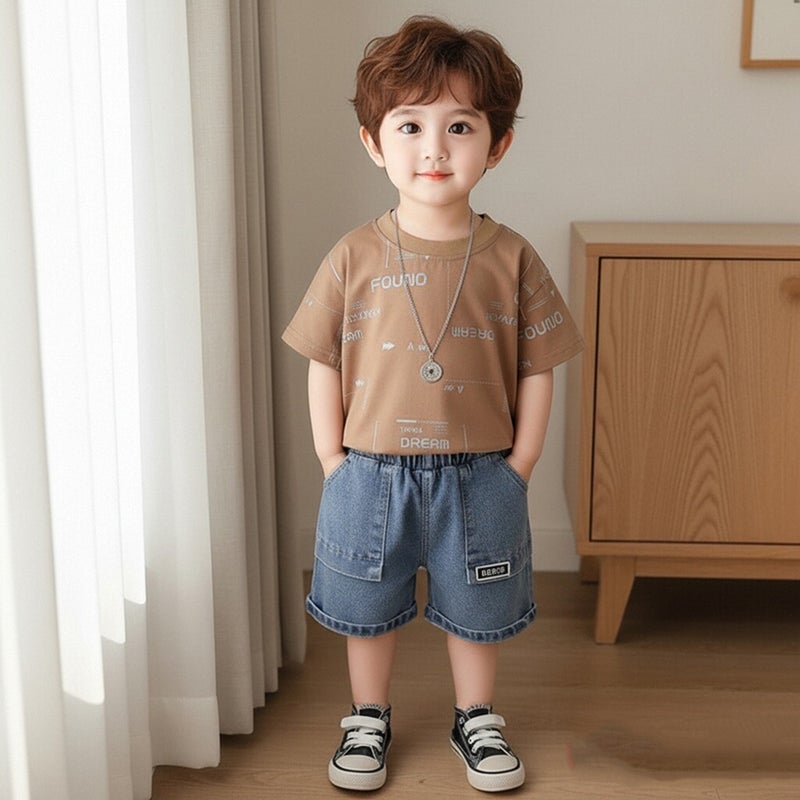 ChicPoint 2 Pcs 2-5years Boys Pants Suit - Image 3