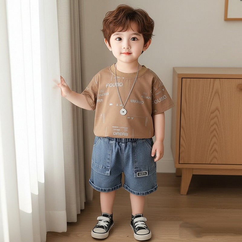 ChicPoint 2 Pcs 2-5years Boys Pants Suit - Image 2