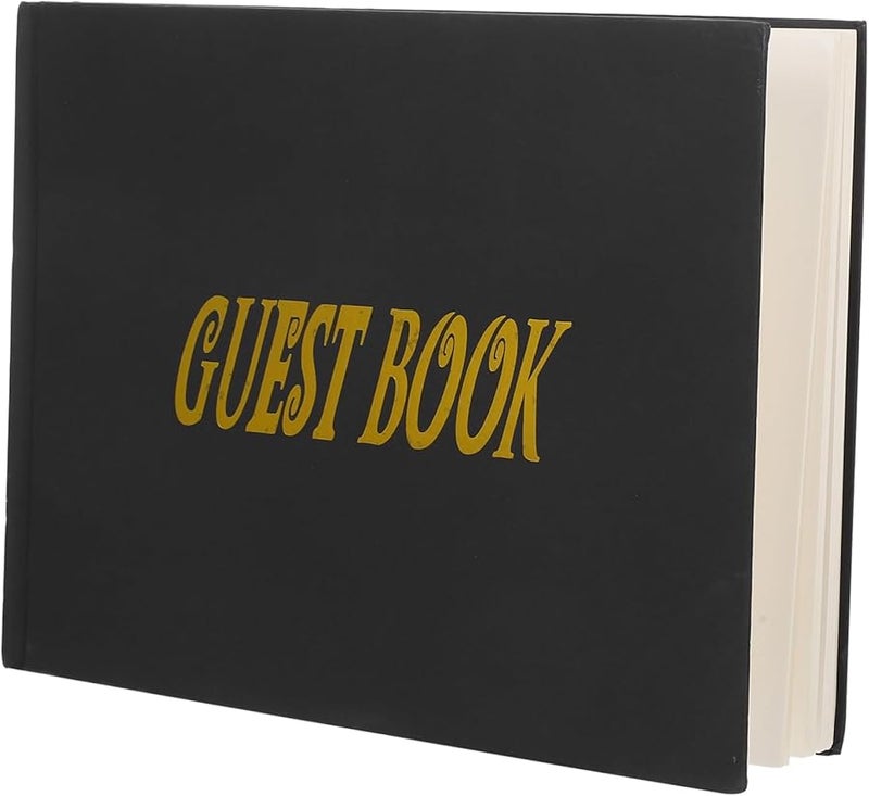 Wedding Guest Book Elegant Keepsake Album for Signatures Parties Graduations Blank Pages - Image 2