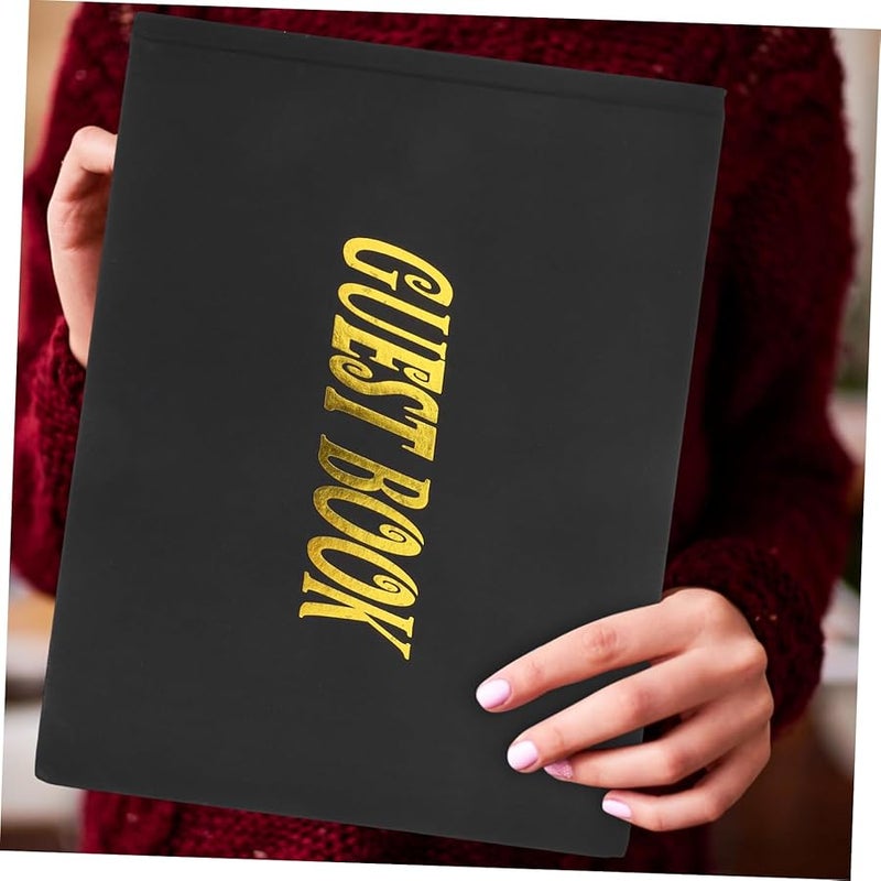 Wedding Guest Book Elegant Keepsake Album for Signatures Parties Graduations Blank Pages - Image 4