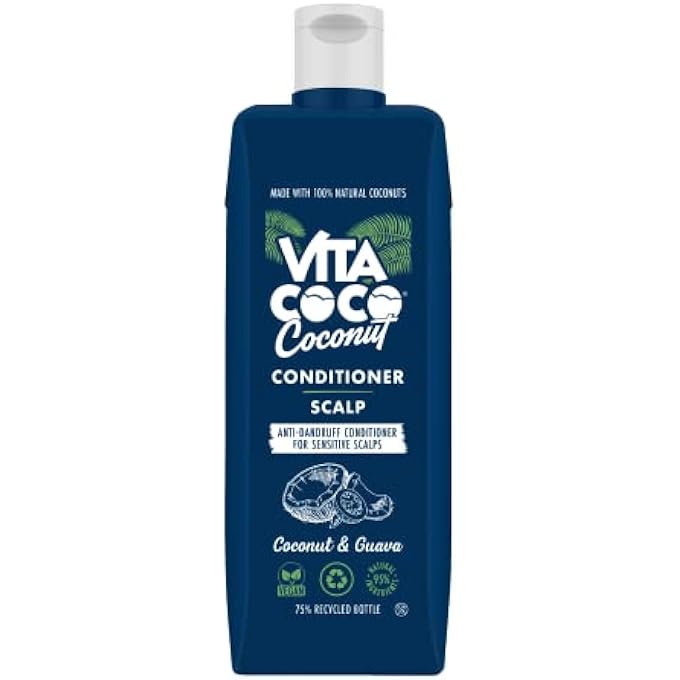 Vita Coco ANTI-DANDRUFF CONDITIONER WITH COCONUT AND GUAVA (400ML) Â€¢ HAIR CONDITIONER FOR DANDRUFF-PRONE HAIR AND DRY, ITCHY SCALP Â€¢ FREE FROM SILICONES AND COLOURANTS - Image 1