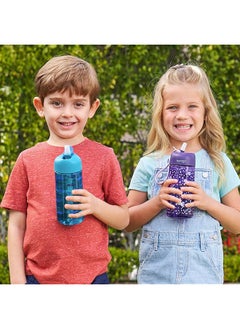 Kids Prints Water Bottle 15 Oz. Leak Proof Bpa Free Cups For Toddlers And Children With Flip Up Safe Sip Straw For School Sports Daycare Camp And More Unicorn - pzsku/Z0D329FBFEA871992E0F0Z/45/_/1740916707/baad6bc9-701a-454b-83a8-0d3722149679