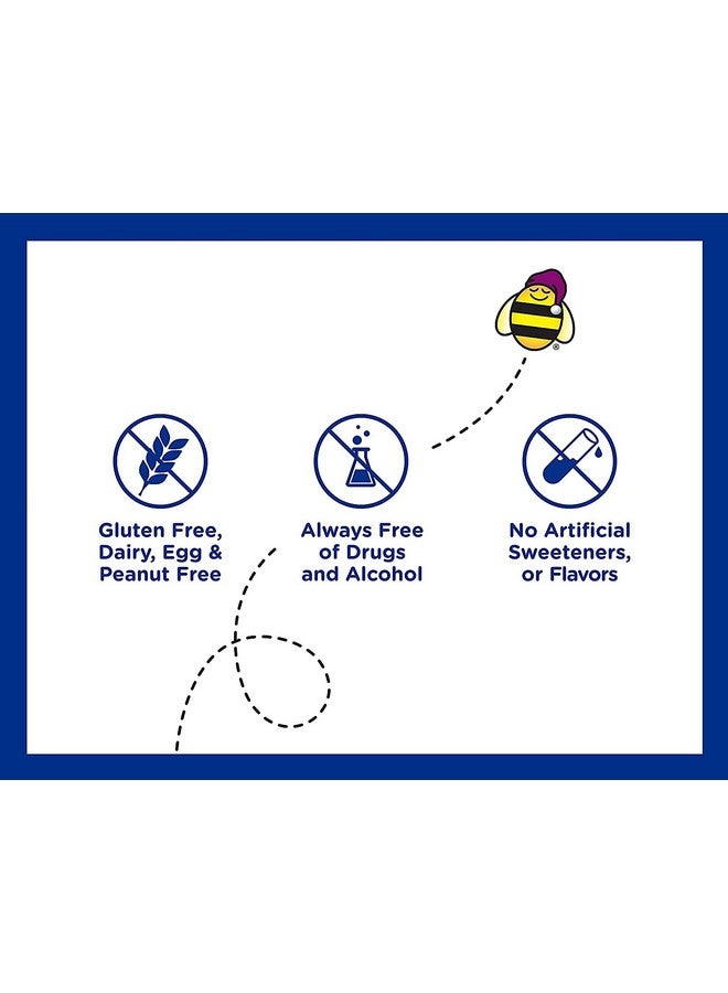 Zarbee's Kids 1mg Melatonin Chewable Tablet, Drug-Free & Effective Sleep Supplement, Easy to Take Natural Grape Flavor Tablets for Children Ages 3 and Up, 30 Count - Image 3