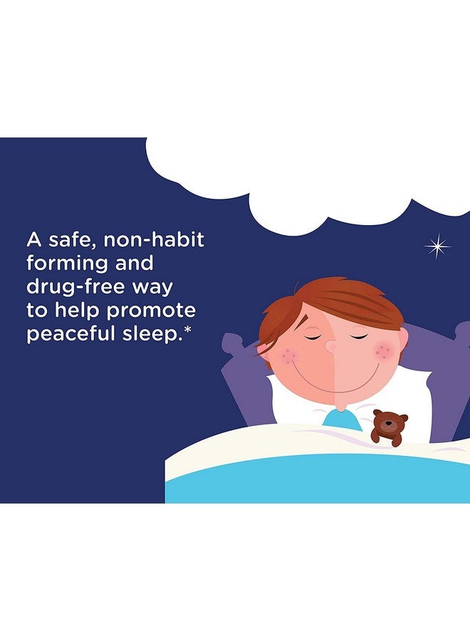 Zarbee's Kids 1mg Melatonin Chewable Tablet, Drug-Free & Effective Sleep Supplement, Easy to Take Natural Grape Flavor Tablets for Children Ages 3 and Up, 30 Count - Image 4