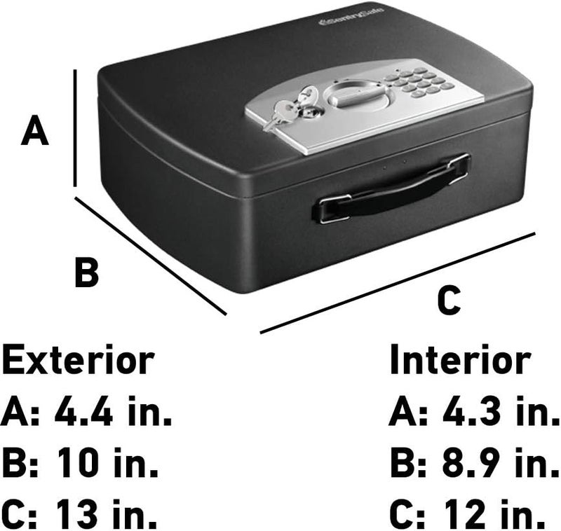 SentrySafe P021E Portable Security Safe with Set Your Own Combination, 0.21 Cubic Feet - Image 5