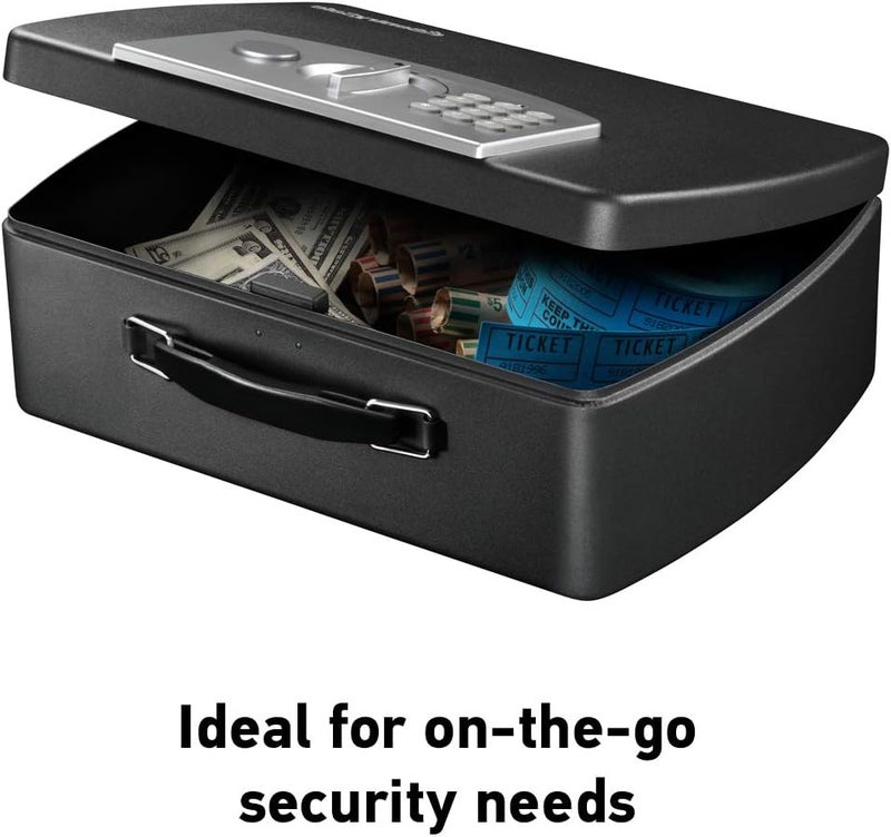 SentrySafe P021E Portable Security Safe with Set Your Own Combination, 0.21 Cubic Feet - Image 2