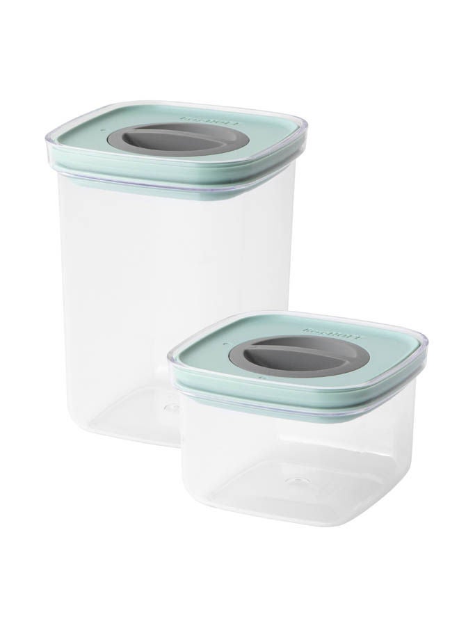 Kitchen 2Pc Set Smart Seal Food Containers