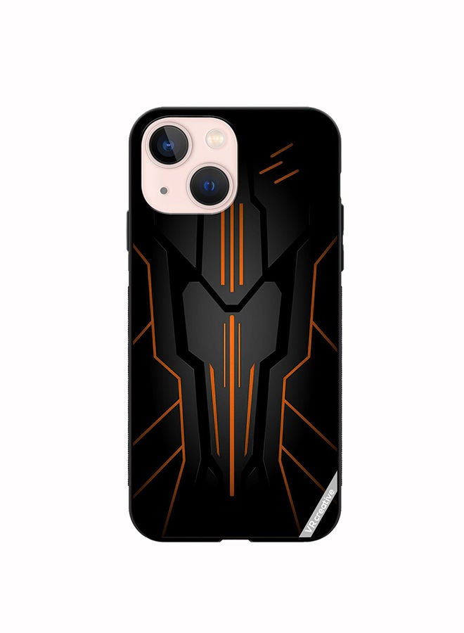 VR CREATIVE Protective Case Cover For Apple iPhone 14 Plus Black Sark Design Multicolour - Image 1