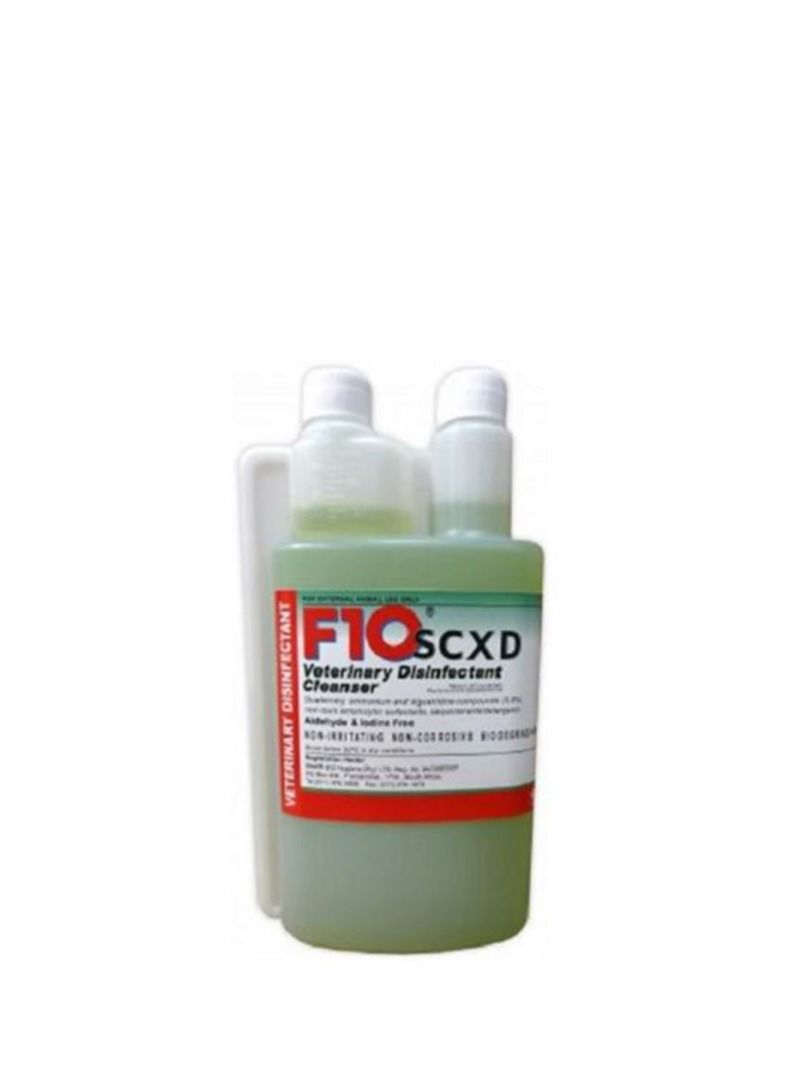 اف 10 منظف ​​ومطهر بيطري SCXD 1 لتر - Image 1