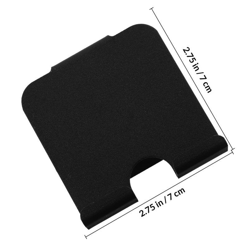 Black Iron Phone Tablet Holder Desk Stand Stable Multi Functional Home Office Use - Image 3