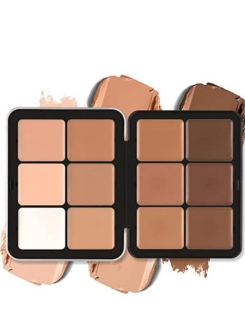 Foundation Palette Multicolor (foundation, contour , concealer)
